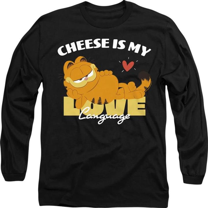 Image du produit Garfield - T-shirt CHEESE IS MY LOVE LANGUAGE - Adulte (XXL)