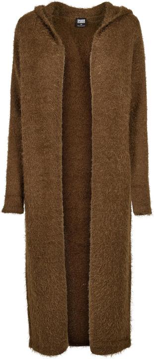 Urban Classics Ladies Hooded Feather Cardigan