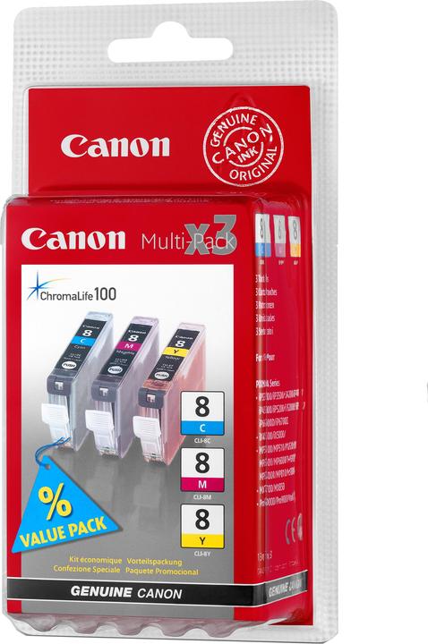 Produktbild Canon CLI-8 Multipack (M, C, Y)