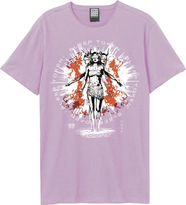 Actual product image Amplified Unisex Adult Rain Sleep Token T-Shirt (XXL)