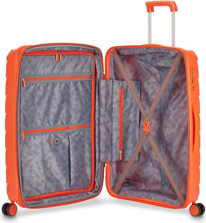 Immagine prodotto Roncato Carrello Skyline 2.0 a 4 ruote da 46,5 cm con piega ad espansione (78 l, M (50 - 90l))