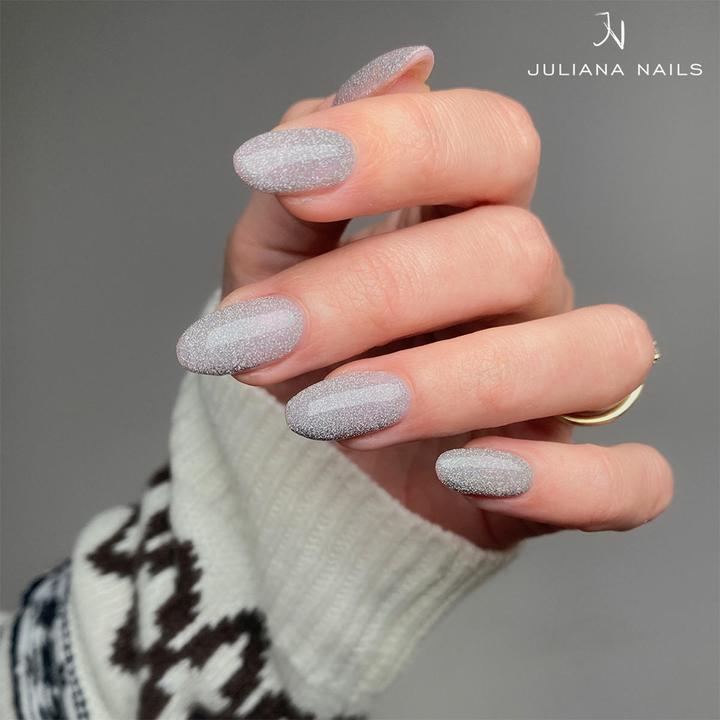 Actual product image Juliana Nails Gel Lack Reflective Glitter Sweet Memory (Reflective Glitter Sweet Memory, UV gel varnish)