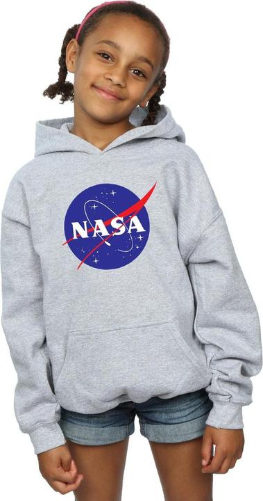 Produktbild Nasa Classic Insignia Logo Kapuzenpullover Mädchen (140, 146)