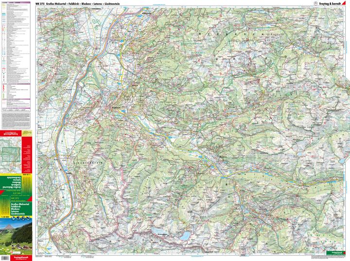 Produktbild Grosses Walsertal - Feldkirch - Bludenz - Laterns - Liechtenstein 50000