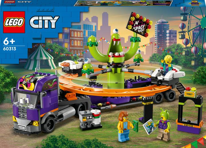 Image du produit LEGO Camion avec carrousel spatial (60313, LEGO City)