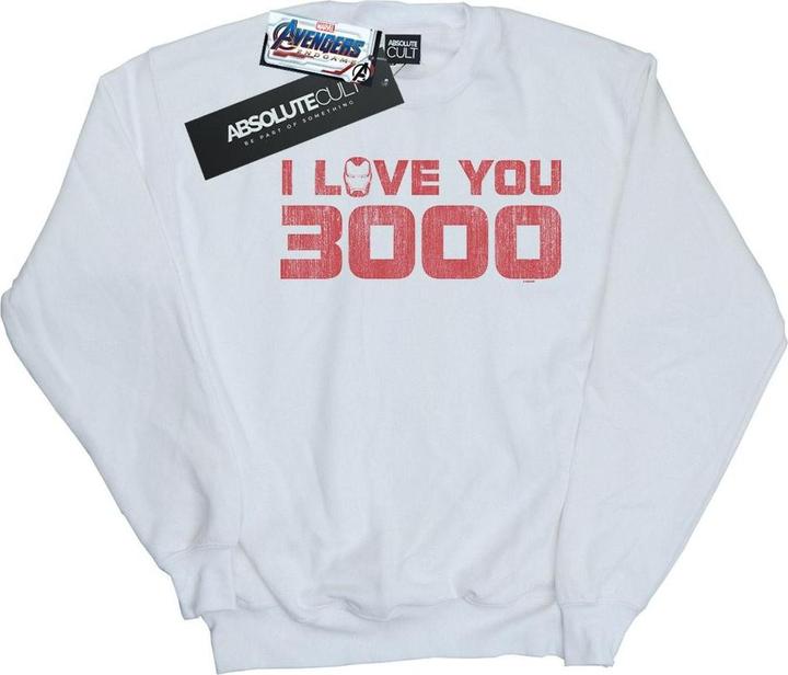 Produktbild Avengers Endgame I Love You 3000 Distressed Sweatshirt (XL)