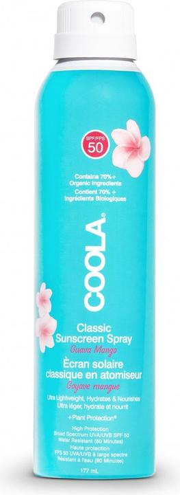 Immagine prodotto Coola Suncare Classic Spray Guava Mango (Spray solare, SPF 50, 177 ml, 177 g)