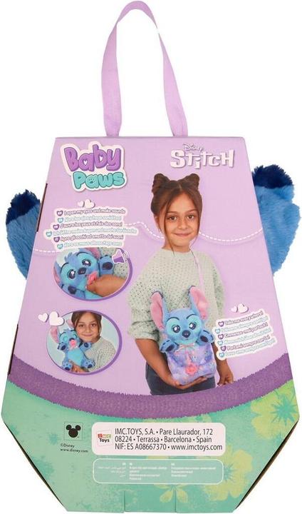 Actual product image IMC Toys Baby Paws Stitch (24 cm)