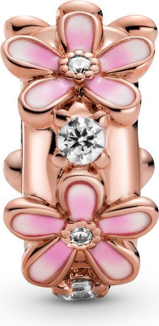 Actual product image Pandora Daisy Flower (Rose gold, Enamel)