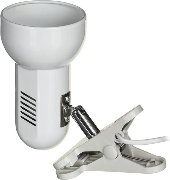 Actual product image Activejet Clip-on Desk Lamp white metal E27 thread (E27)