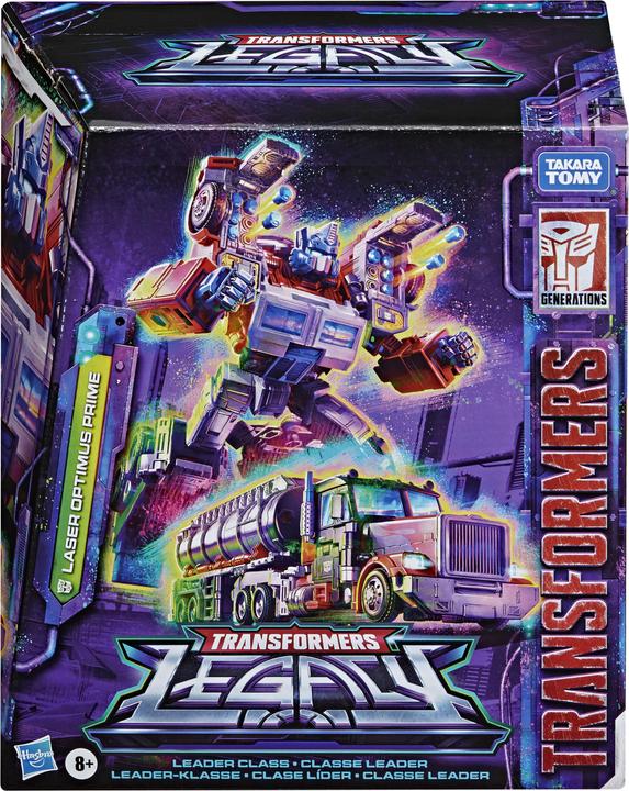 Image du produit Transformers Jouet Generations Legacy Series Leader-Class G2 Universe Laser Optimus Prime Ac...