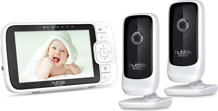 Produktbild Hubble Connected Babyphone mit 2 Kameras (Babyphone mit Kamera, 300 m)