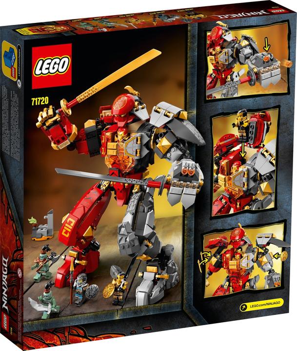 Produktbild LEGO Feuer-Stein-Mech (71720, LEGO Ninjago)