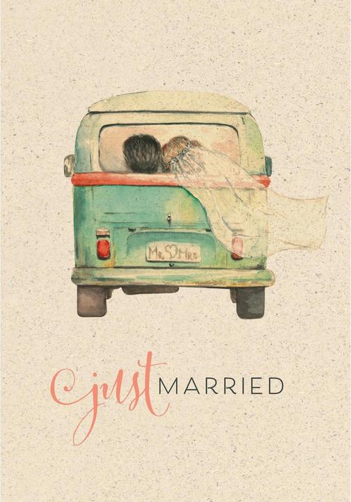 Biglietto da visita per il matrimonio (1 pz.)