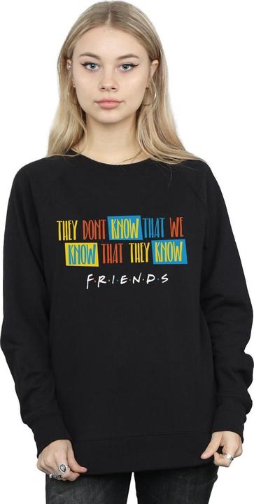 Produktbild Friends They Don't Know Script Sweatshirt (M)