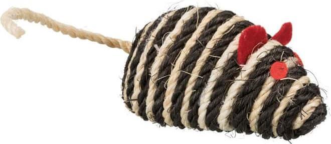 Produktbild Jolly Paw Jollypaw - Katzenspielzeug - Sisalmaus mit Glöckchen - 1 Stück (Katzenminzespielzeug)