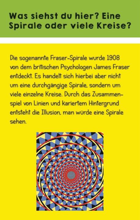 Produktbild Optische Täuschungen (Deutsch, Timo Schumacher, 2020)