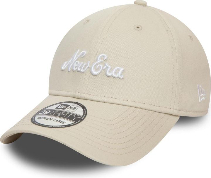 Image du produit New Era 39Thirty Stretch Cap - BRAND SCRIPT stone beige (M/L)