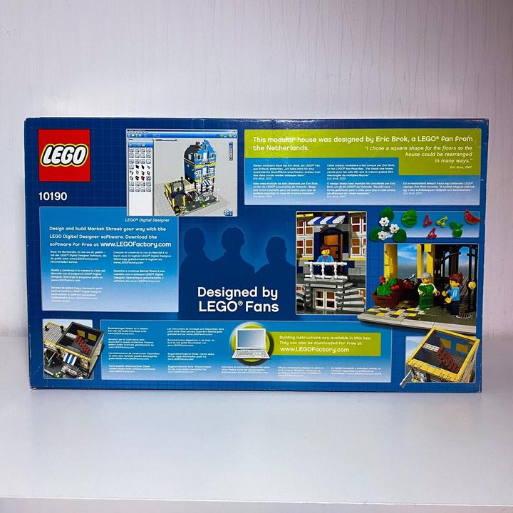 Actual product image LEGO Market Street (10190, LEGO Creator Expert)