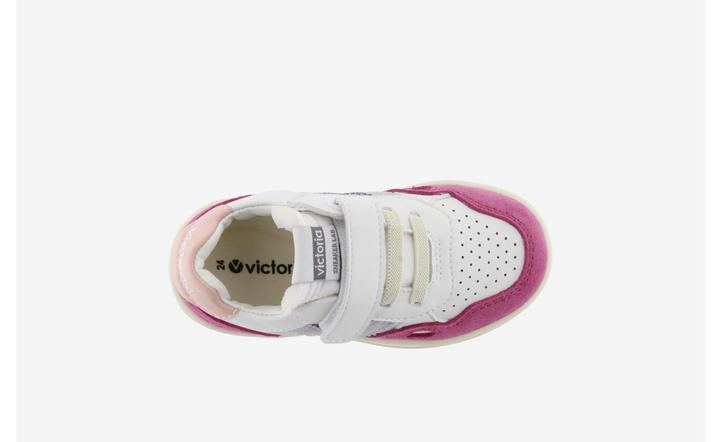 Immagine prodotto Victoria Scarpe da ginnastica con cinturino singolo in pelle crosta multicolore per bambini (31)