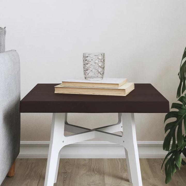 Produktbild VidaXL Tischplatte 60x50x4 cm Massivholz Eiche Behandelt (60 x 50 x 4 cm)