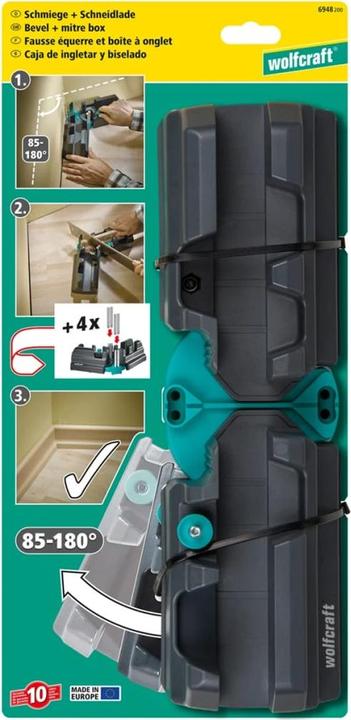 Actual product image wolfcraft Bevel and mitre box