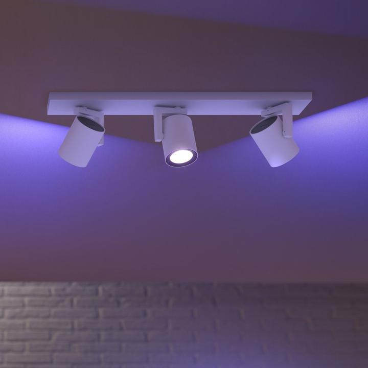 Productafbeelding Philips Wit & Kleur Ambiance Argenta (1050 lm, GU10)