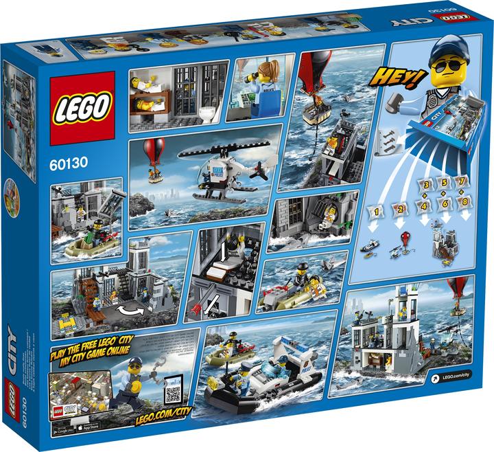 Produktbild LEGO City Polizeiquartier auf der Gefängnisinsel (60130, LEGO City)