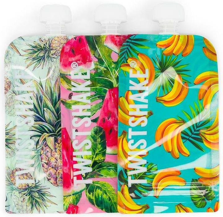 Produktbild Twistshake Quetschbeutel Multicolor