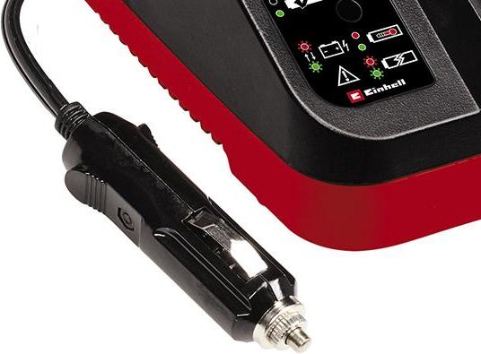 Immagine prodotto Einhell PXC Caricabatterie Potenza X-Car 3A (18 V)