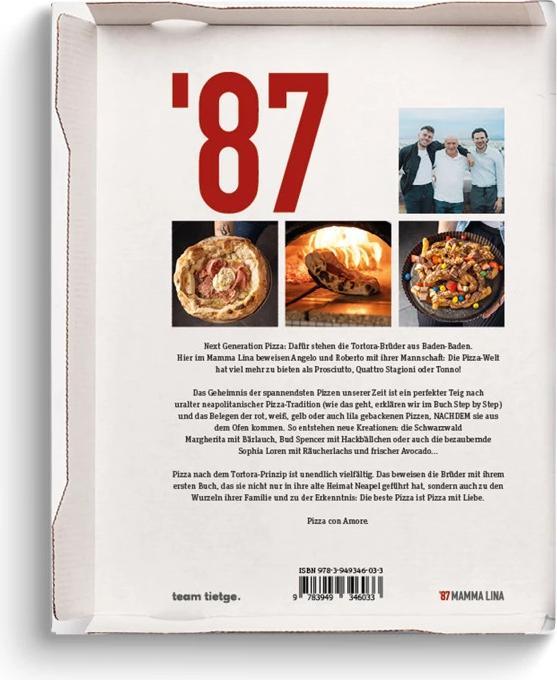 Produktbild Tietge Pizza Con Amore (Deutsch, Roberto Tortora, Angelo Tortora, Ulf Tietge, 2022)