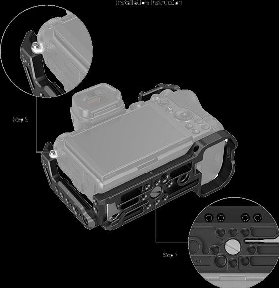Actual product image SmallRig Cage for Nikon Z5 Z6 Z7II camera - 2926 (Cage)