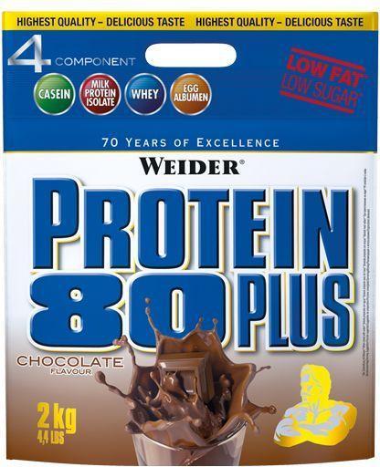 Immagine prodotto Weider Protein 80 Plus (Cioccolato, 1 pz., 2000 g)