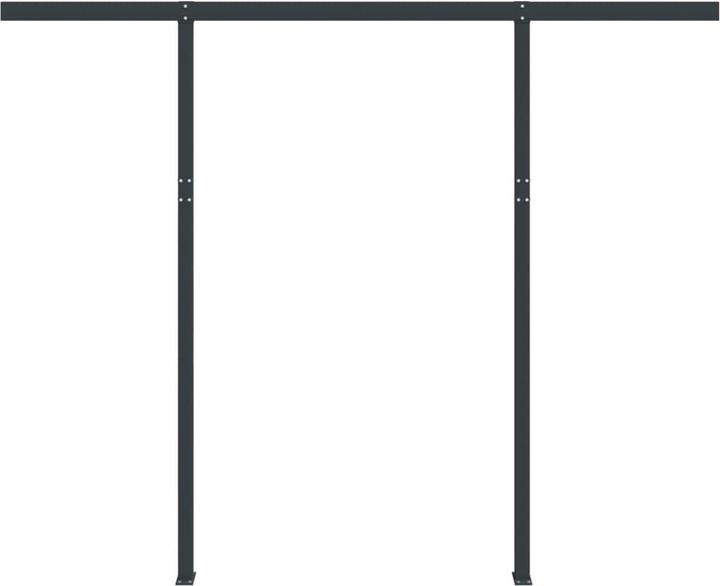 Immagine prodotto VidaXL Supporti per tende da sole antracite 300x245 cm in ferro, colore (3 m)