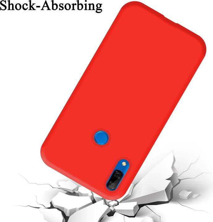 Actual product image Cadorabo TPU Liquid Silicone Case Cover (Huawei P Smart (2019))