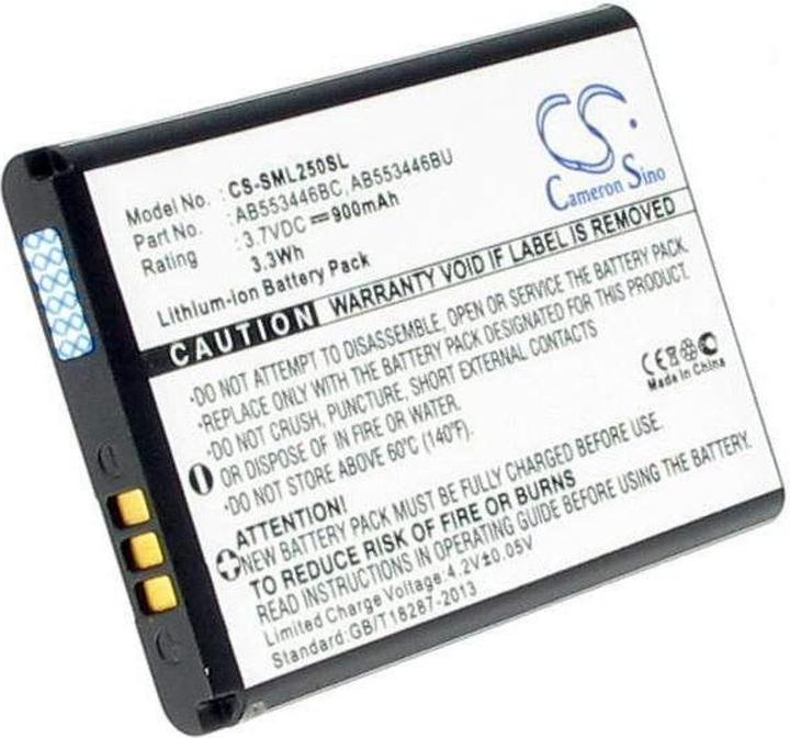 Produktbild NoName Battery for Samsung GT-C3300 / Diva Diamond etc. replacement battery