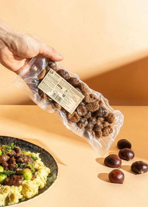 Actual product image KoRo Peeled and cooked chestnuts (500 g)