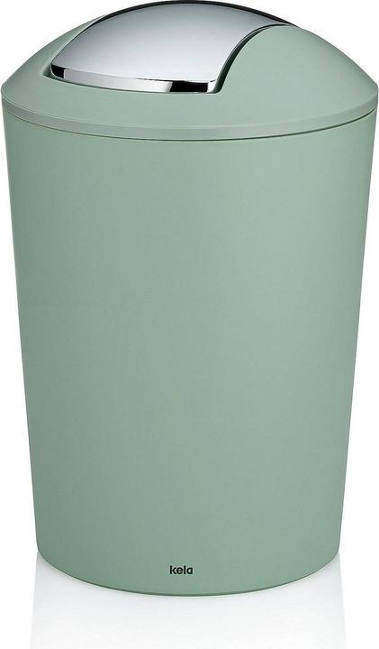 Immagine prodotto Kela Cestino con coperchio a ribalta Marta verde giada (5 l)