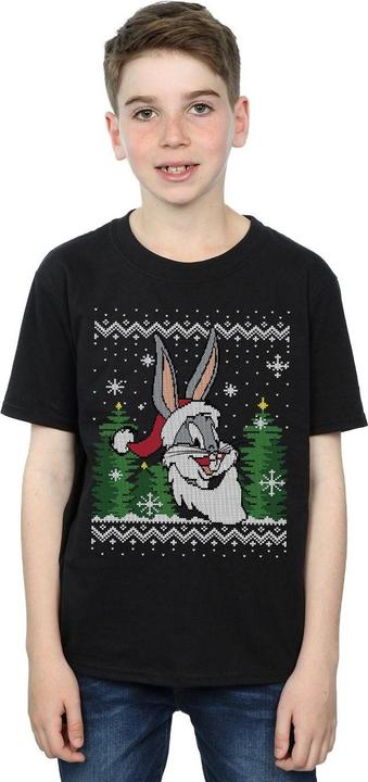 Image du produit Looney Tunes - T-shirt BUGS BUNNY CHRISTMAS FAIR ISLE - Garçon (152, 158)