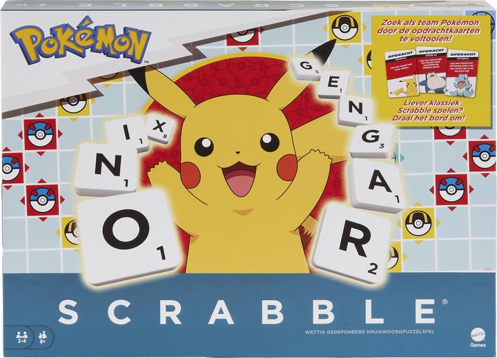 Image du produit Mattel Hxt31 Nl Scrabble Pokemon (Néerlandais)