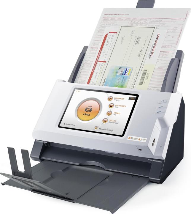 Actual product image Plustek eScan A 280 Essential (USB, WLAN, LAN)