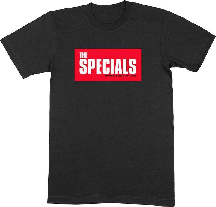 Actual product image The Specials Unisex Adult Protest Songs Cotton T-Shirt (M)