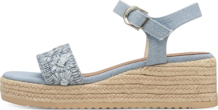 Produktbild Tamaris Sandalen Touwzool Sandalen Touwzool - Licht blauw - Maat 40 (40)