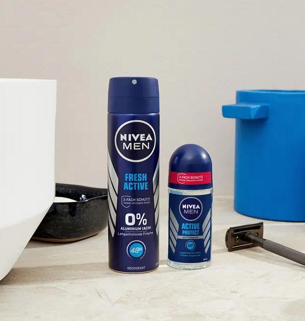 Produktbild NIVEA Deo Fresh Active Spray Male 150 ml (Spray, 150 ml)