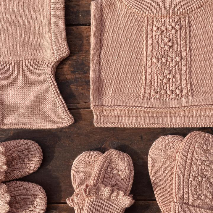 Actual product image Konges Slojd Cabby neck warmer Maple Sugar