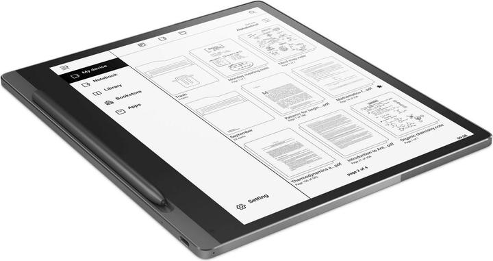 Actual product image Lenovo Smart Paper (10.30", 64 GB, storm grey)