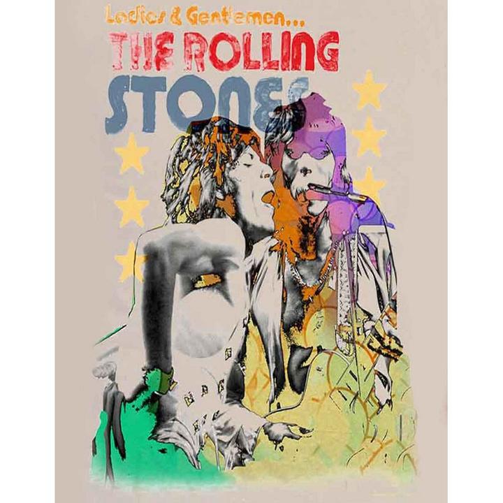 Produktbild The Rolling Stones Mick & Keith TShirt wasserfarben (L)