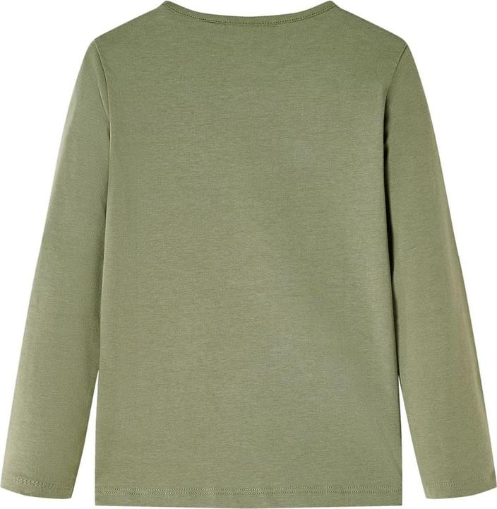 Produktbild VidaXL Kinder-Langarmshirt Khaki 104,Material: 95 % Baumwolle. 5 (104)