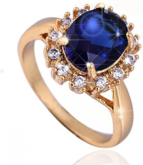 Produktbild Hermex Gold Ring RGP mit Zirkonia - Gold Gr. 57 (57)