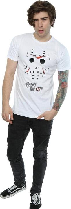 Immagine prodotto Absolute Cult Jason Hockey Mask Maglietta Uomo (S)